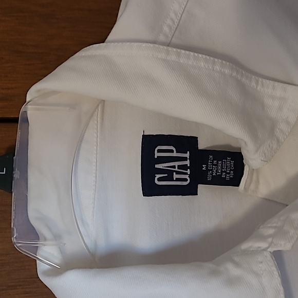 GAP White Women's Jacket - Picture 2 of 4
